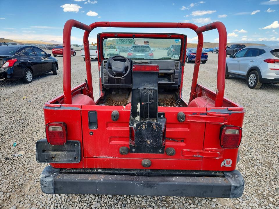 Photo 6 from auction – 2001 JEEP WRANGLER / TJ with VIN 1J4FA29PX1P360608