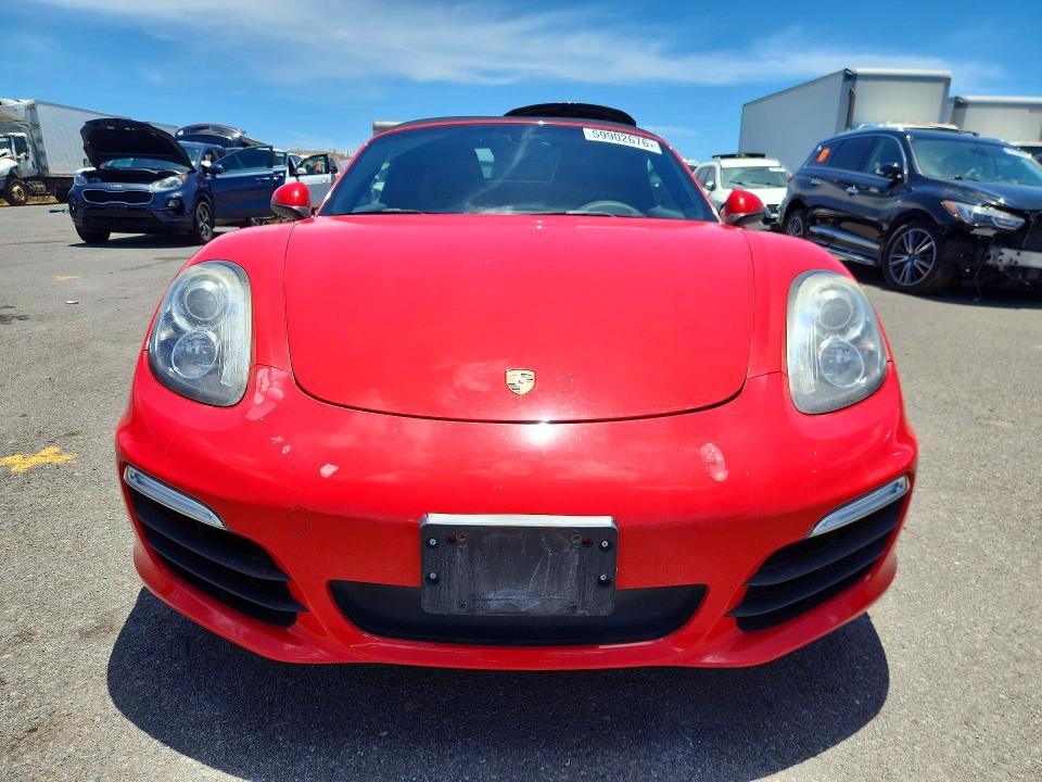 Photo 5 from auction – 2015 PORSCHE BOXSTER with VIN WP0CB2A8XFS140061