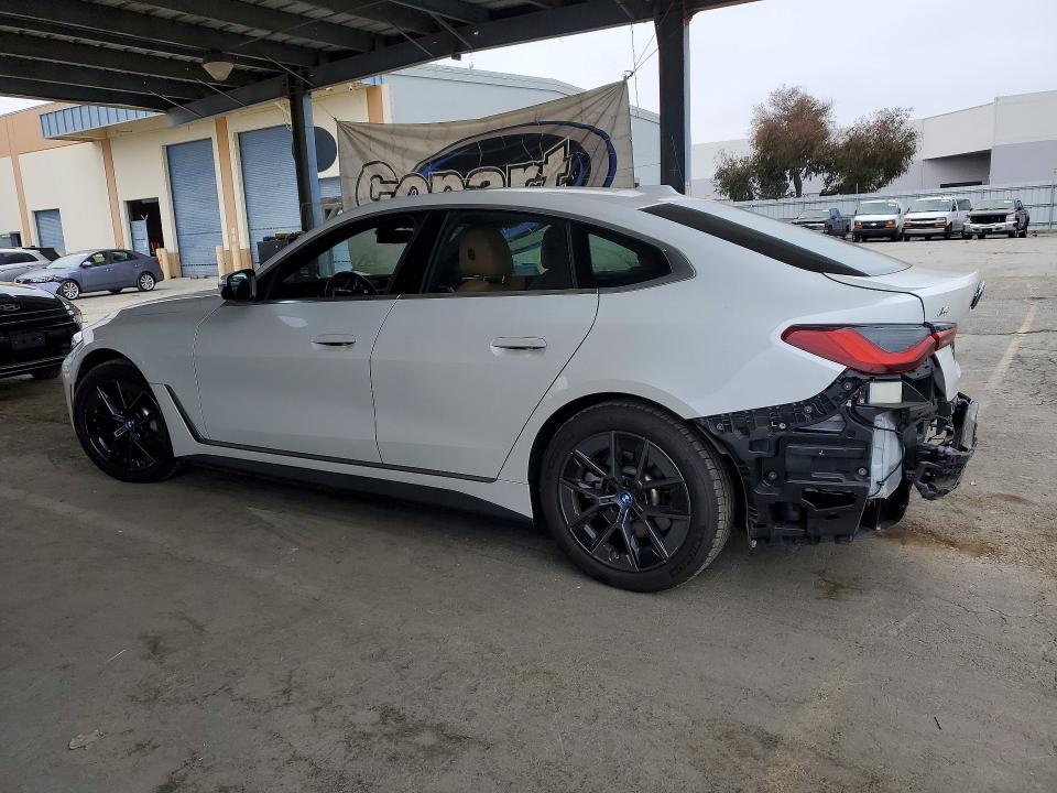 Photo 2 from auction – 2022 BMW I4 with VIN WBY73AW09NFM79881