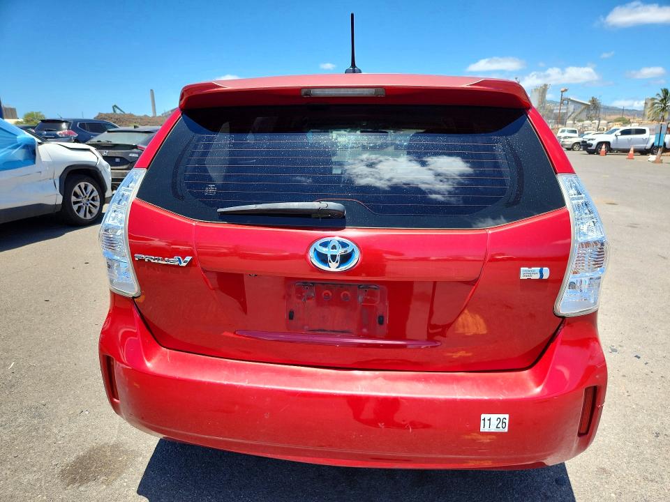 Photo 6 from auction – 2014 TOYOTA PRIUS V with VIN JTDZN3EU2E3324952