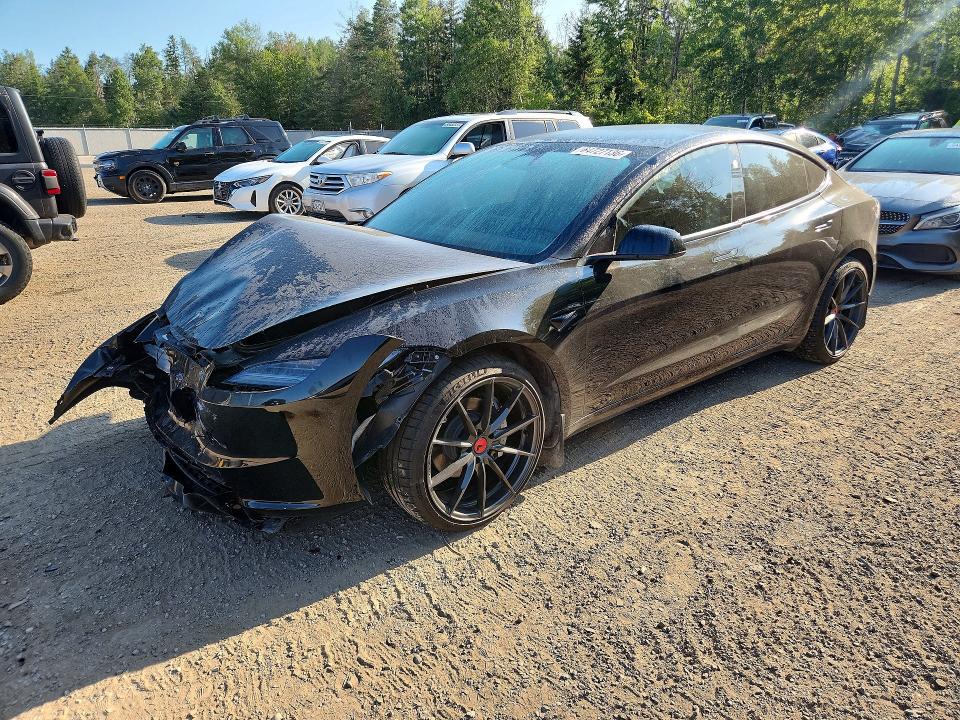 TESLA MODEL 3 2024 with VIN LRW3E7EB6RC088823 - Photo from auction