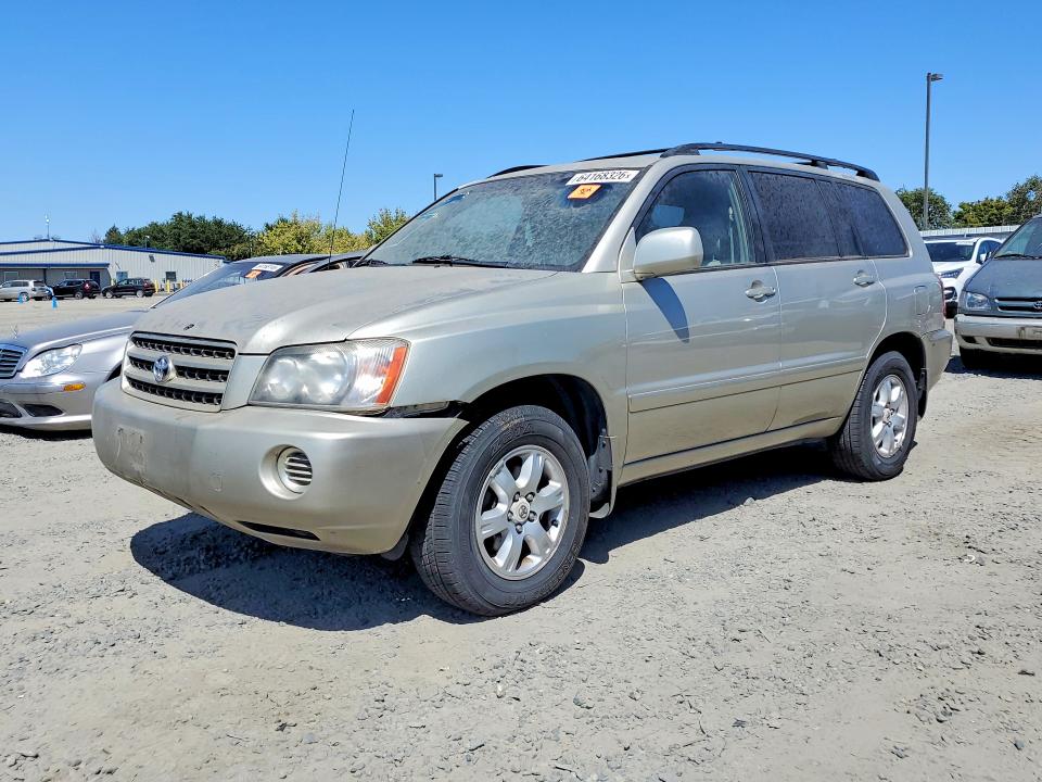 صورة رقم 1 من المزاد - 2002 TOYOTA HIGHLANDER مع VIN JTEGF21A920057215
