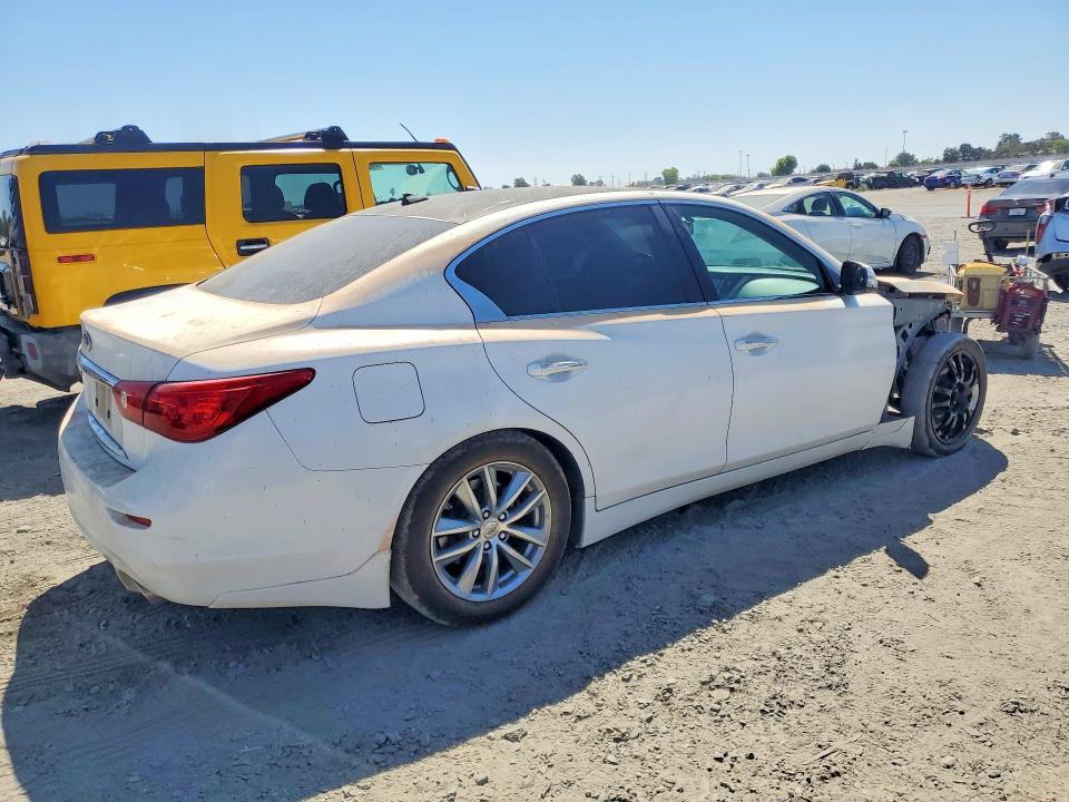 Photo 3 from auction – 2014 INFINITI Q50 with VIN JN1BV7AP6EM682545