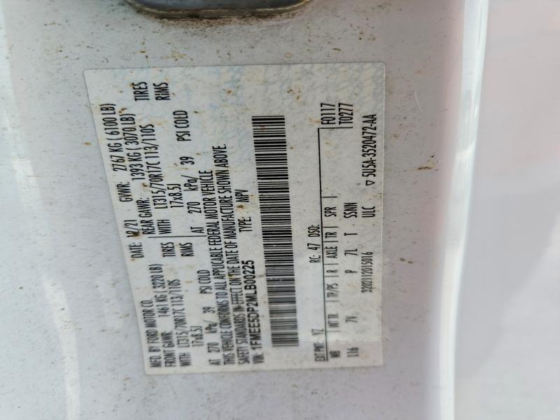 Photo 14 from auction – 2021 FORD BRONCO with VIN 1FMEE5DP2MLB00225
