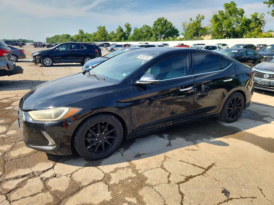 HYUNDAI ELANTRA 2017 with VIN 5NPD84LF8HH044151 - Photo from auction
