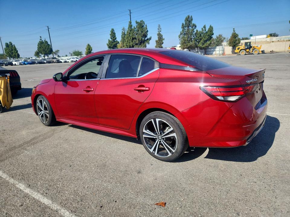Photo 2 from auction – 2020 NISSAN SENTRA with VIN 3N1AB8DVXLY213330