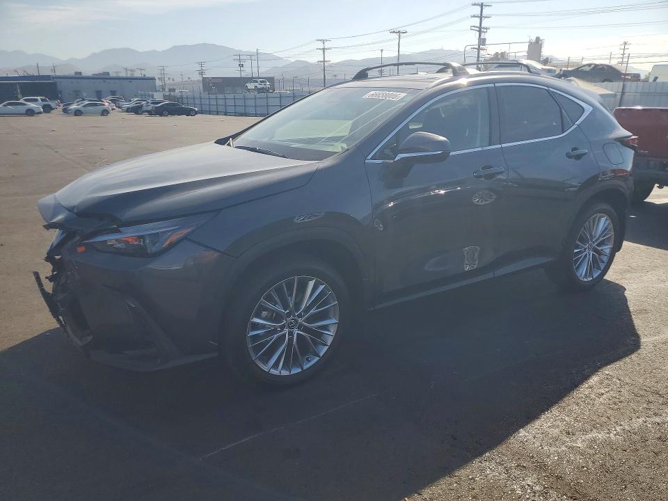 LEXUS NX 2025 with VIN 2T2GGCEZ6SC075020 - Photo from auction