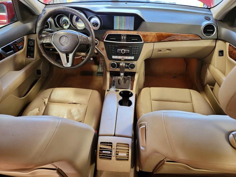 Photo 8 from auction – 2012 MERCEDES-BENZ C with VIN WDDGF8BBXCR210072