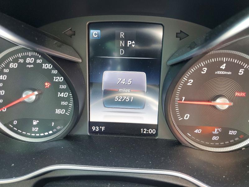 Photo 9 from auction – 2016 MERCEDES-BENZ C with VIN 55SWF4JB5GU163320