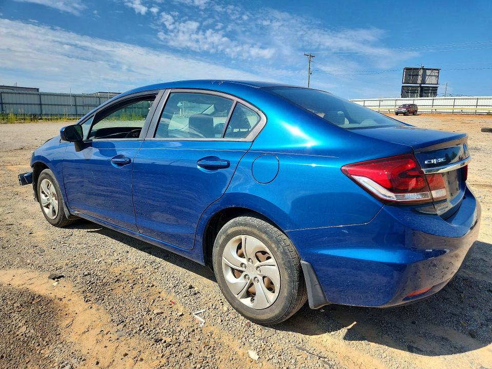 Photo 2 from auction – 2015 HONDA CIVIC with VIN 2HGFB2F59FH539158