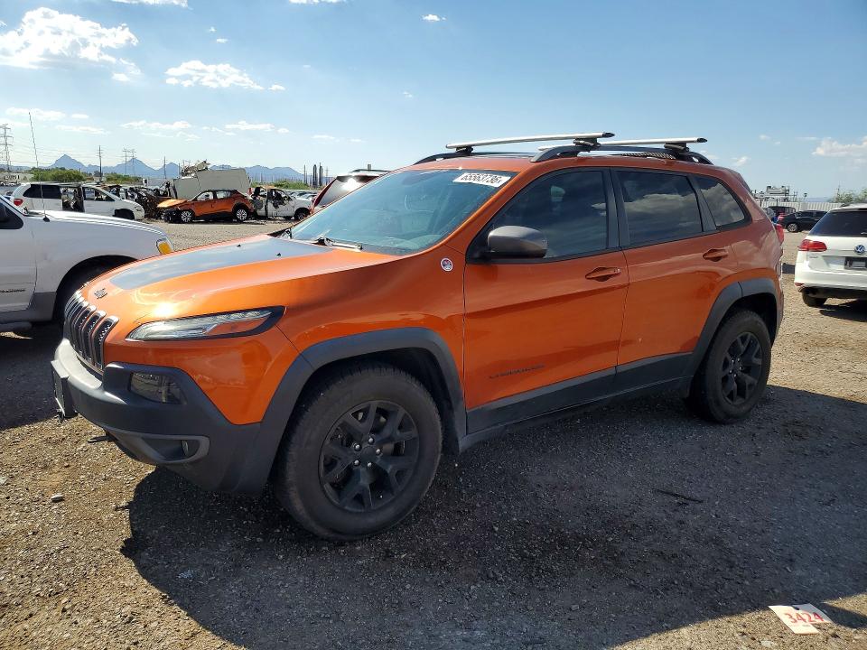 Photo 1 from auction – 2016 JEEP CHEROKEE with VIN 1C4PJMBS7GW277821