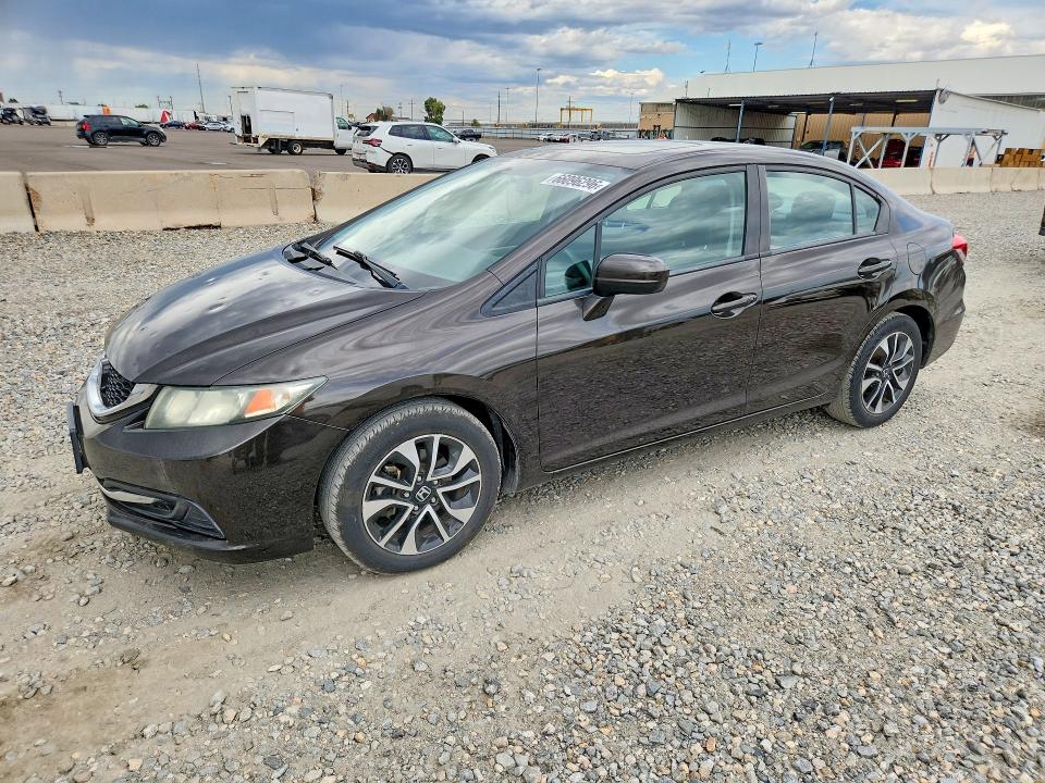 HONDA CIVIC 2014 with VIN 2HGFB2F87EH529611 - Photo from auction