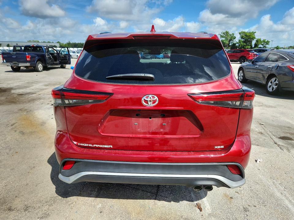 Photo 6 from auction – 2021 TOYOTA HIGHLANDER with VIN 5TDLZRAH4MS067635