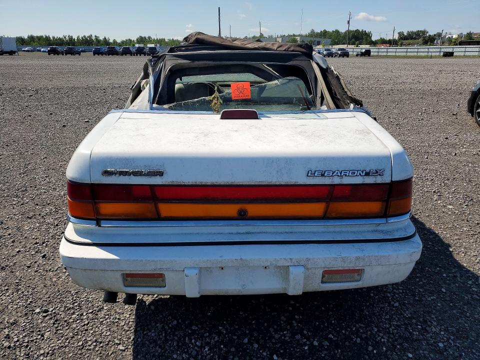 Photo 6 from auction – 1994 CHRYSLER LEBARON with VIN 1C3EU4534RF261540
