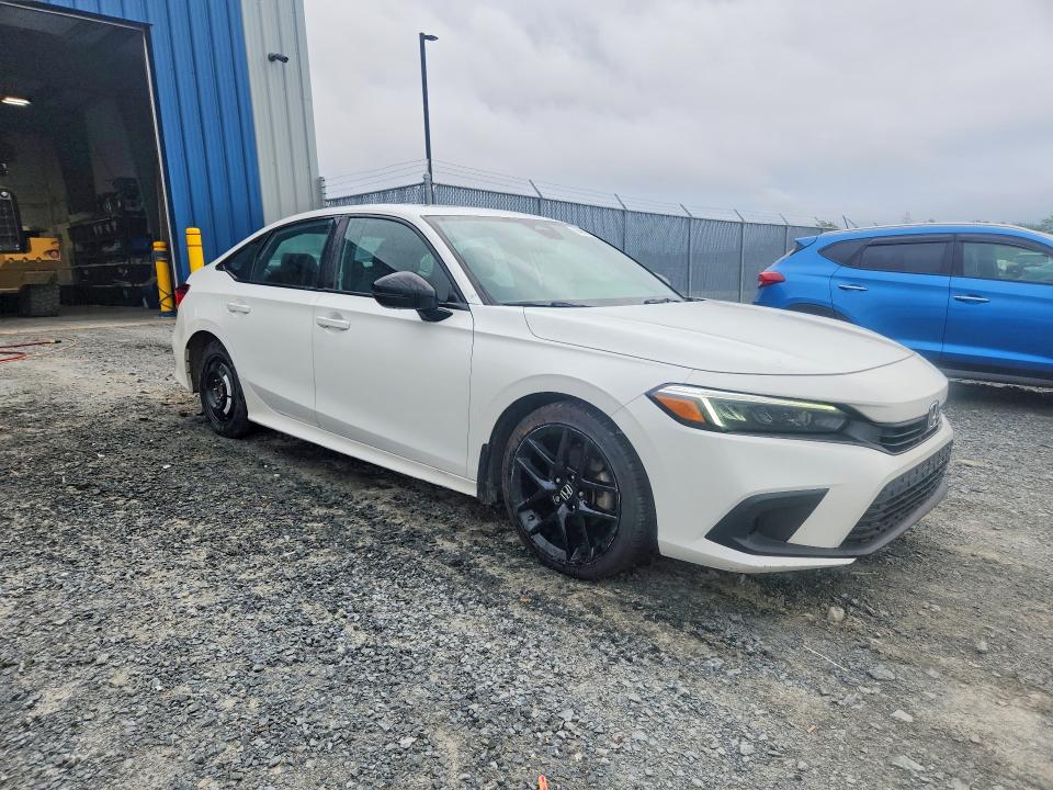 Photo 4 from auction – 2022 HONDA CIVIC with VIN 2HGFE2F56NH107150