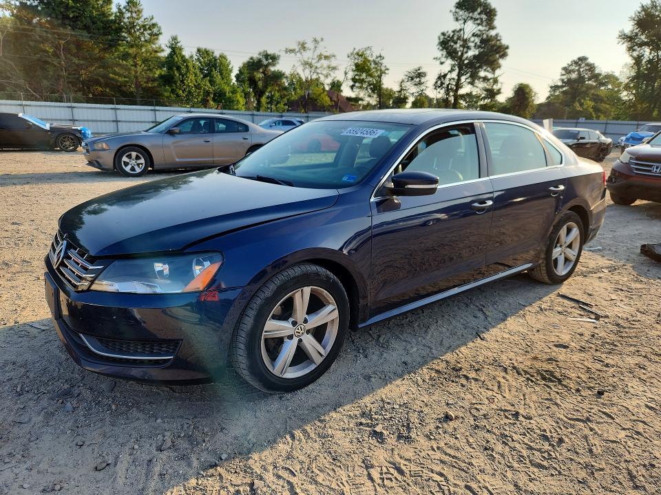 Photo 1 from auction – 2013 VOLKSWAGEN PASSAT with VIN 1VWBP7A34DC099073