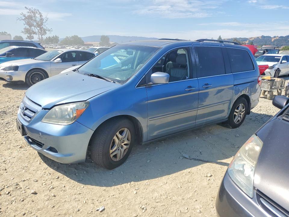 HONDA ODYSSEY 2007 with VIN 5FNRL38737B121599 - Photo from auction