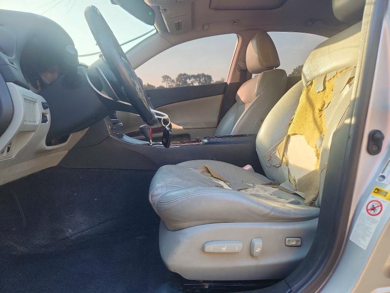 Photo 7 from auction – 2007 LEXUS IS 250 with VIN JTHBK262175027856