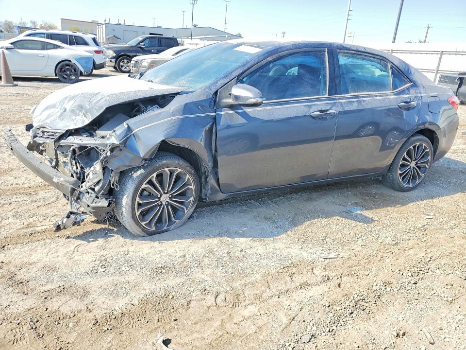 TOYOTA COROLLA 2016 with VIN 2T1BURHE1GC705004 - Photo from auction