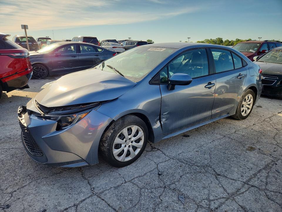 TOYOTA COROLLA 2021 с VIN 5YFEPMAE4MP189072 - Снимка от търг