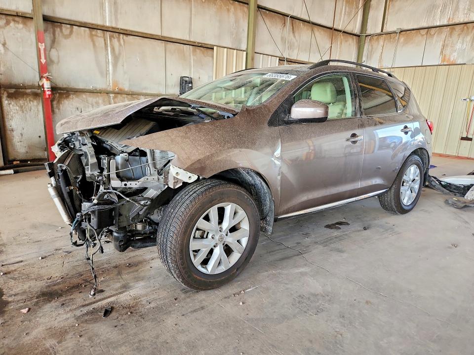 Photo 1 from auction – 2011 NISSAN MURANO with VIN JN8AZ1MW9BW187032