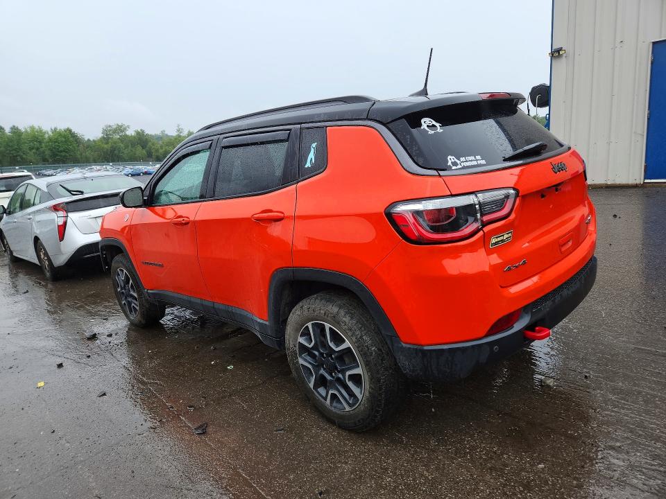 Photo 2 from auction – 2019 JEEP COMPASS with VIN 3C4NJDDB5KT727811
