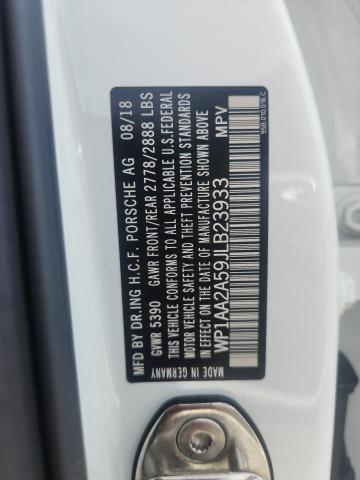 Photo 14 from auction – 2018 PORSCHE MACAN with VIN WP1AA2A59JLB23933