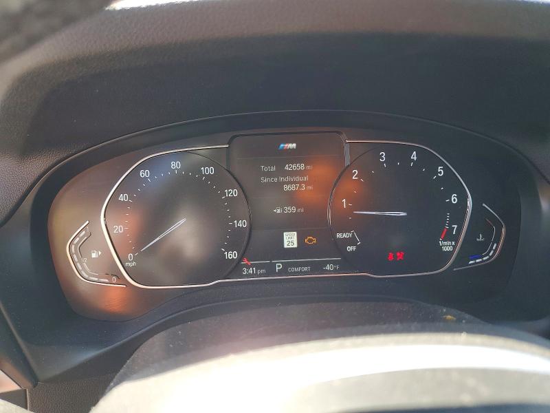 Photo 9 from auction – 2022 BMW X3 with VIN 5UX53DP06N9J58208