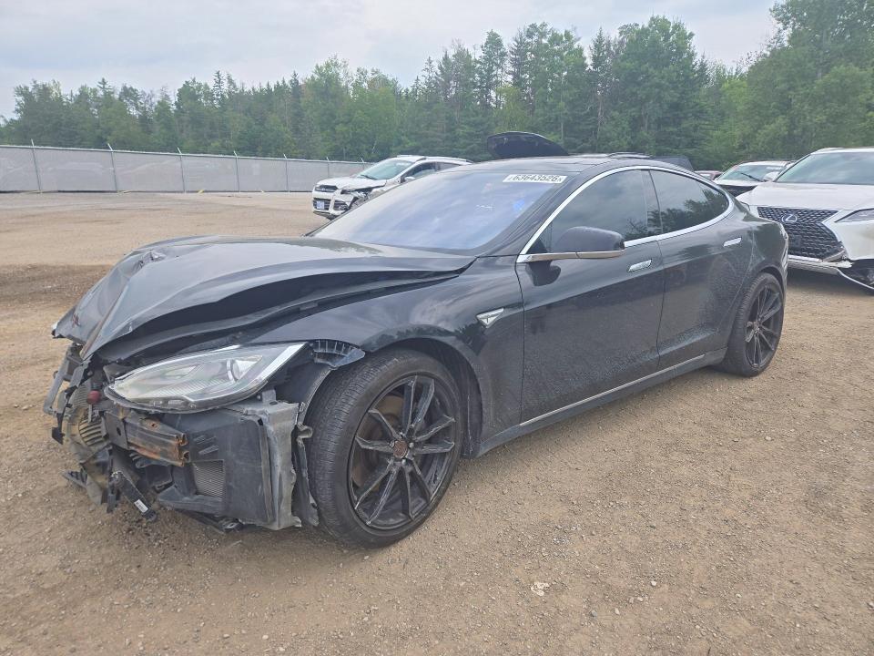 TESLA MODEL S 2014 with VIN 5YJSA1H17EFP44194 - Photo from auction