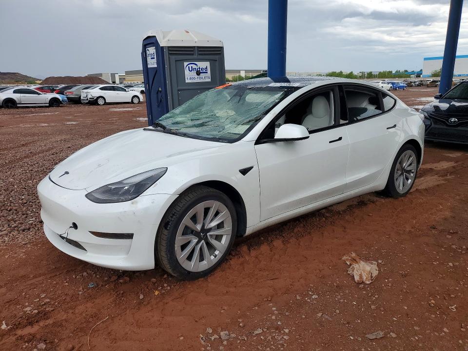 TESLA MODEL 3 2023 с VIN 5YJ3E1EA5PF488721 - Фото с аукциона