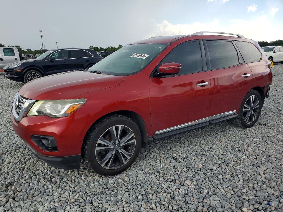 Photo 1 from auction – 2017 NISSAN PATHFINDER with VIN 5N1DR2MN8HC617063
