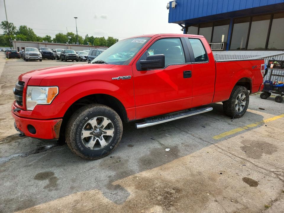 FORD F150 2013 with VIN 1FTFX1EFXDFB89235 - Photo from auction