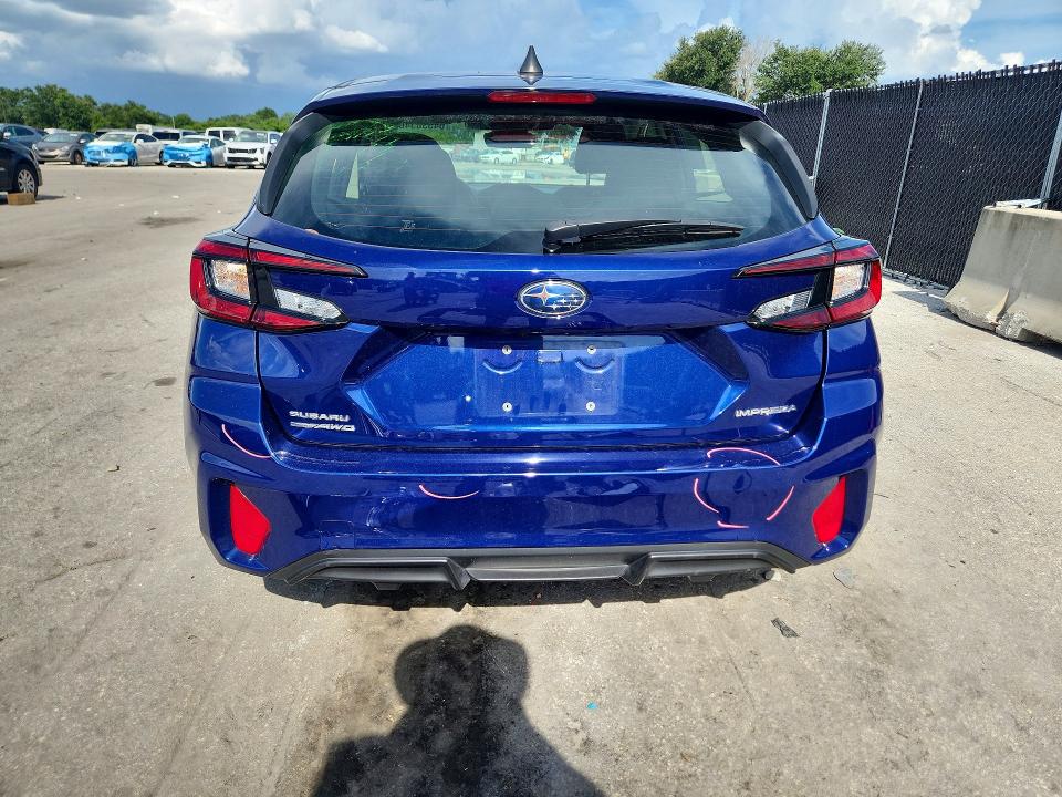 Photo 6 from auction – 2025 SUBARU IMPREZA with VIN JF1GUABC8S8267350