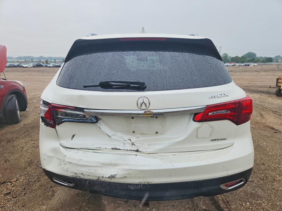 Photo 6 from auction – 2014 ACURA MDX with VIN 5FRYD4H41EB027351