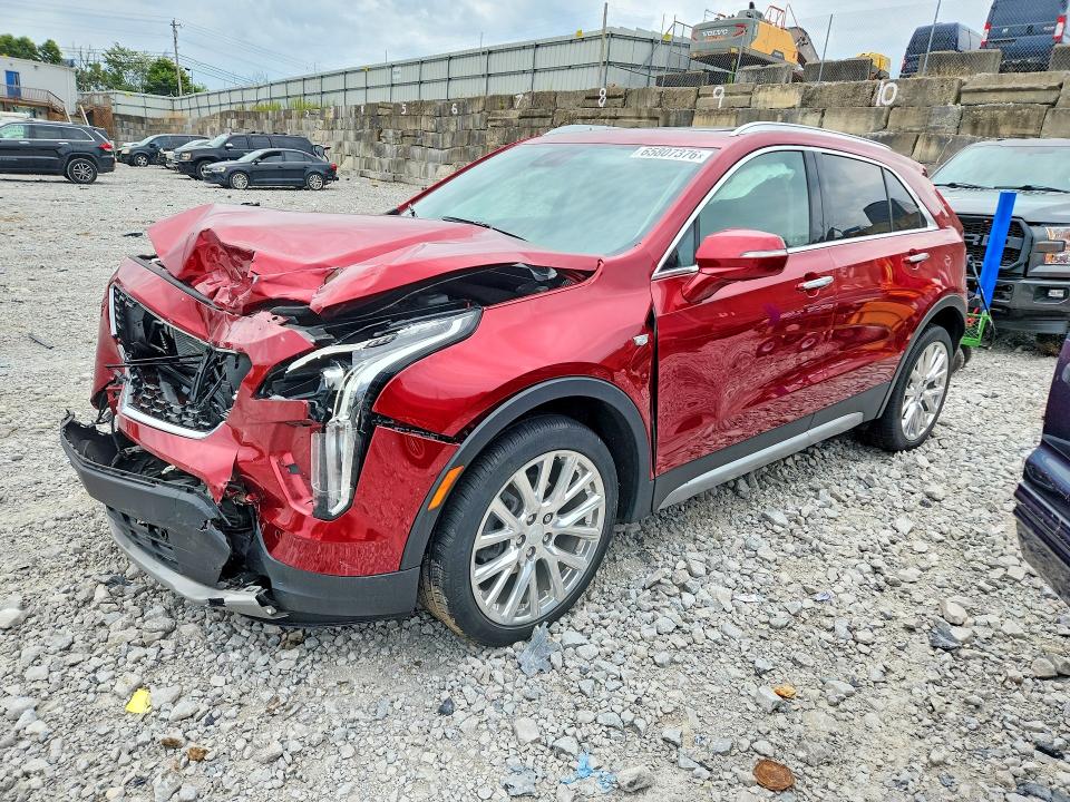 CADILLAC XT4 2023 with VIN 1GYFZDR48PF109787 - Photo from auction