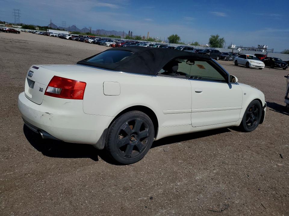 Photo 3 from auction – 2005 AUDI A4 with VIN WAUDT48H45K009254