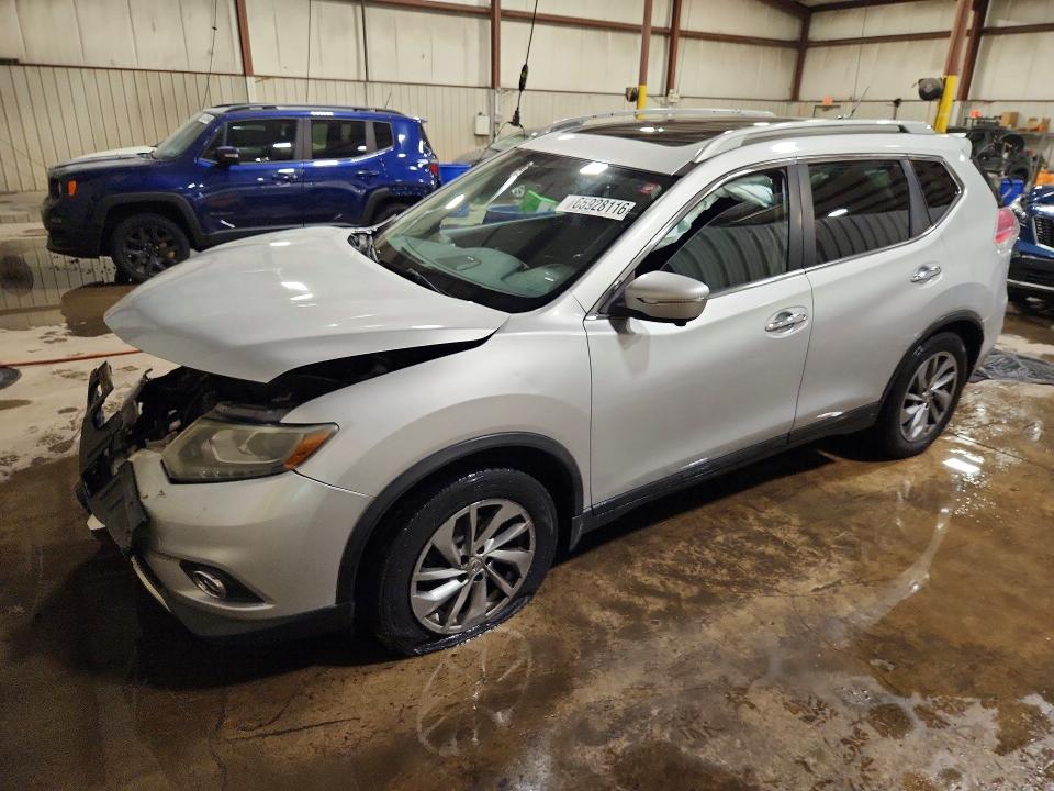 NISSAN ROGUE 2014 with VIN 5N1AT2MVXEC776716 - Photo from auction