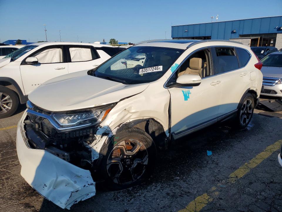 HONDA CR-V 2017 with VIN 2HKRW2H95HH614688 - Photo from auction