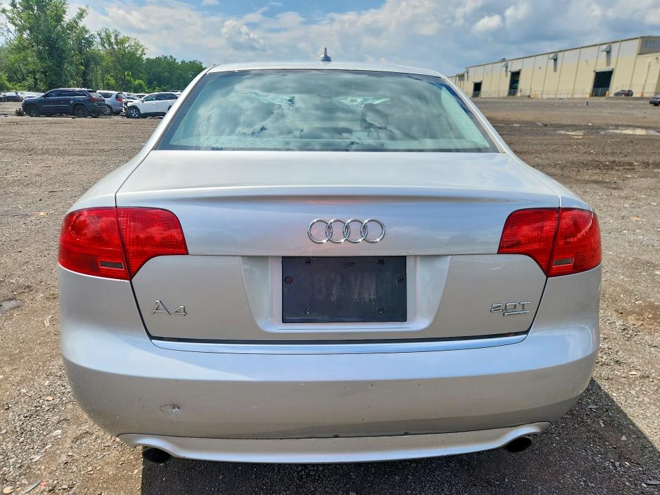 Photo 6 from auction – 2008 AUDI A4 with VIN WAUDF78E48A051285