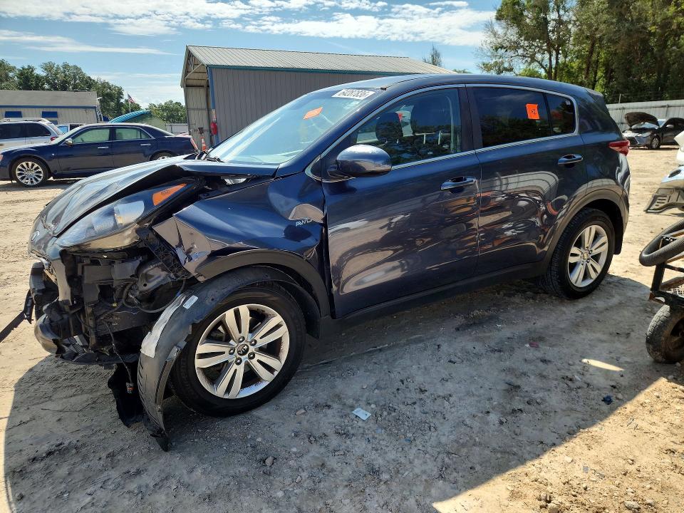 KIA SPORTAGE 2018 مع رقم تعريف المركبة KNDPMCAC5J7446893 - صورة من المزاد