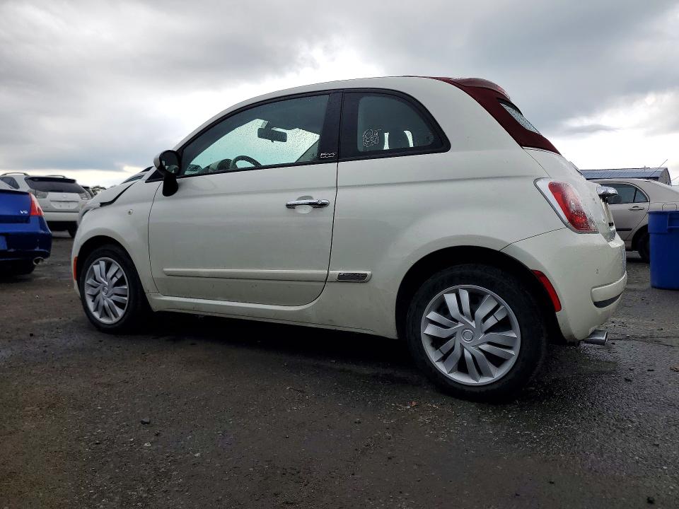 Photo 2 from auction – 2012 FIAT 500 with VIN 3C3CFFDR5CT310566