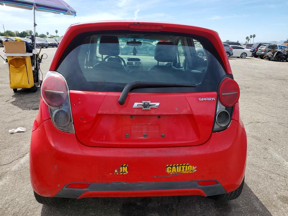Photo 6 from auction – 2013 CHEVROLET SPARK with VIN KL8CD6S92DC501632