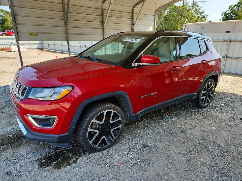 JEEP COMPASS 2018 with VIN 3C4NJCCBXJT374816 - Photo from auction