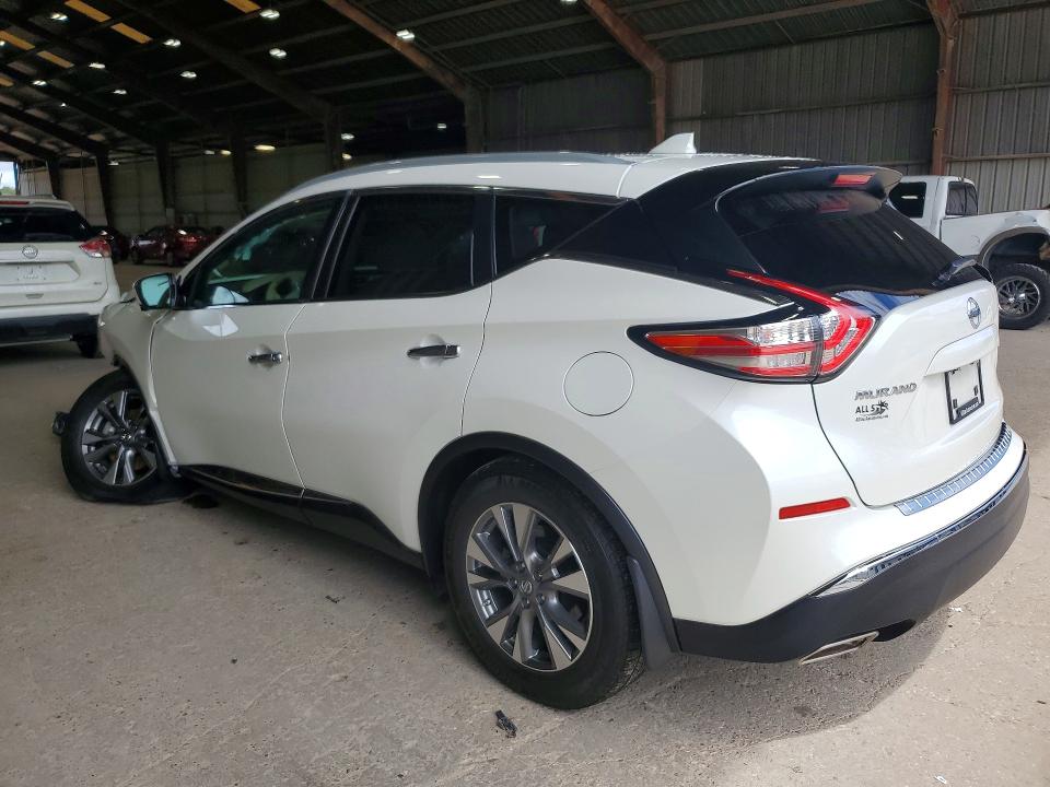 Photo 2 from auction – 2018 NISSAN MURANO with VIN 5N1AZ2MG3JN201257