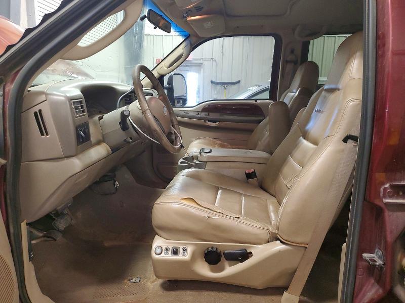 Photo 7 from auction – 2004 FORD F350 with VIN 1FTSW31P74EA19481