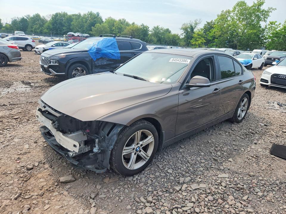 BMW 320 2014 with VIN WBA3C3C57EF983757 - Photo from auction