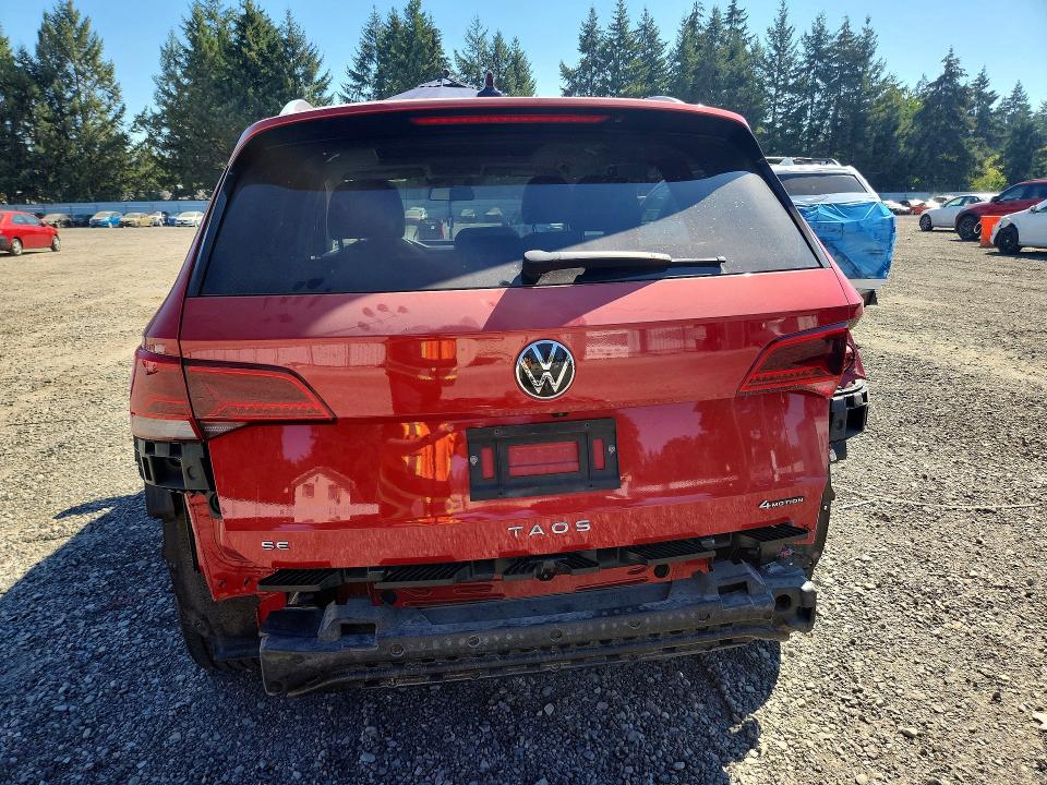 Photo 6 from auction – 2022 VOLKSWAGEN TAOS with VIN 3VVLX7B21NM067549