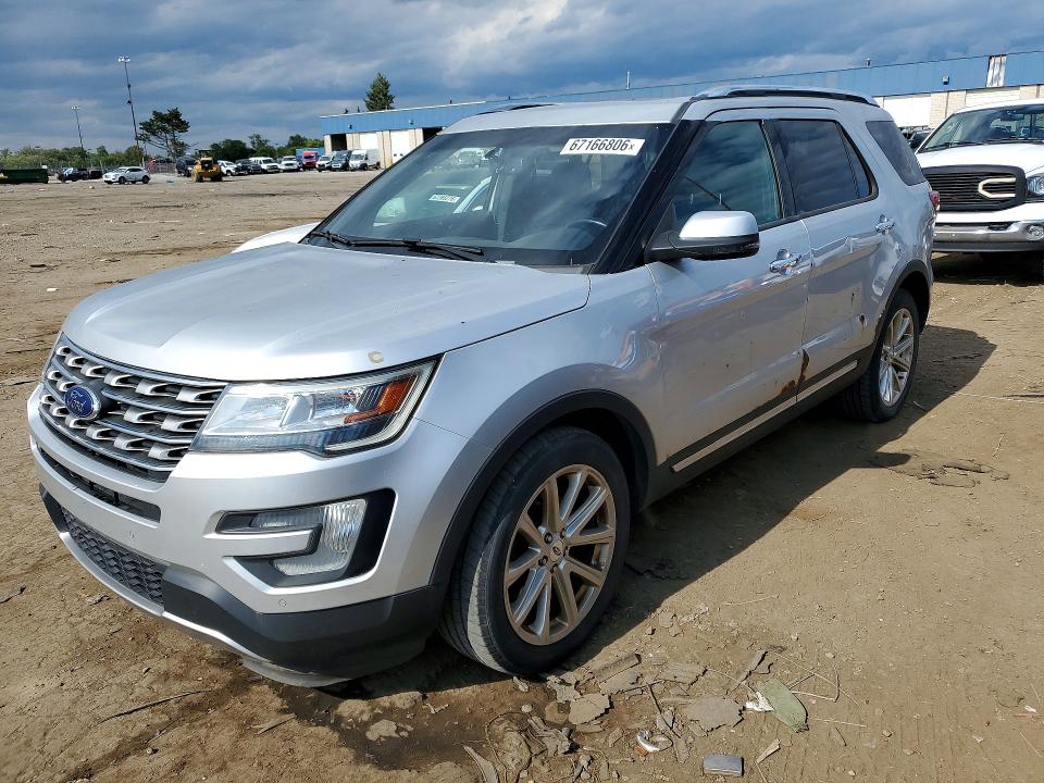 FORD EXPLORER 2016 with VIN 1FM5K8F8XGGC49544 - Photo from auction