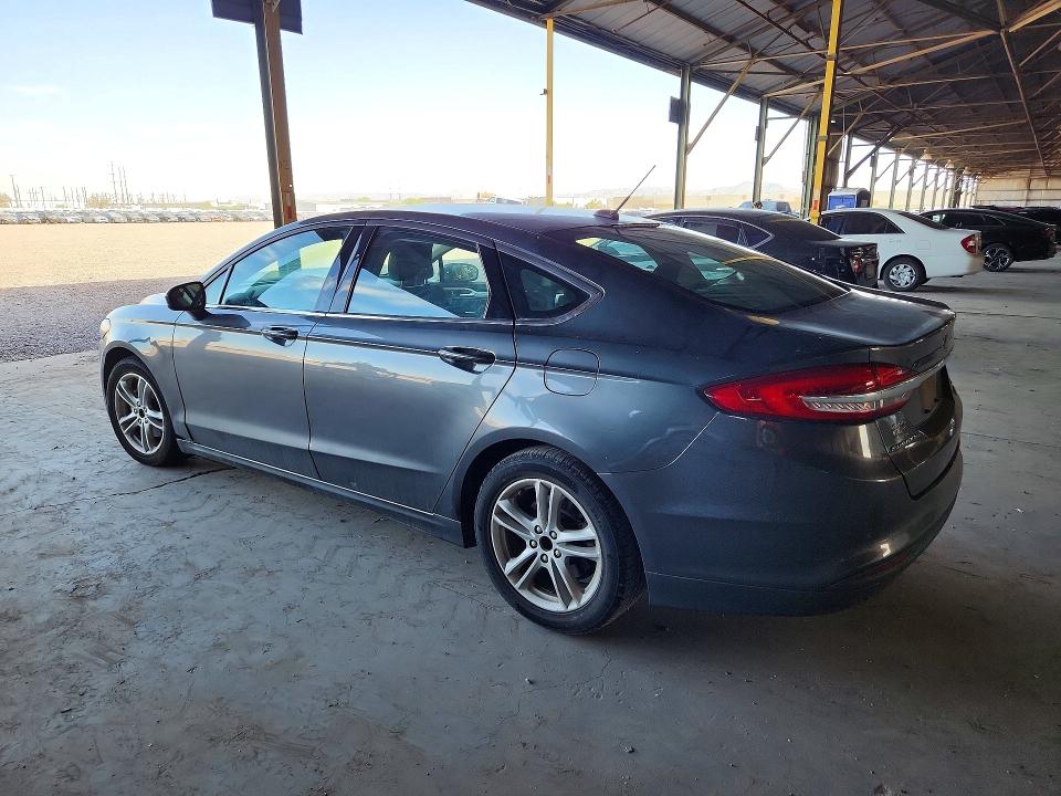 Photo 2 from auction – 2018 FORD FUSION with VIN 3FA6P0HD4JR251446