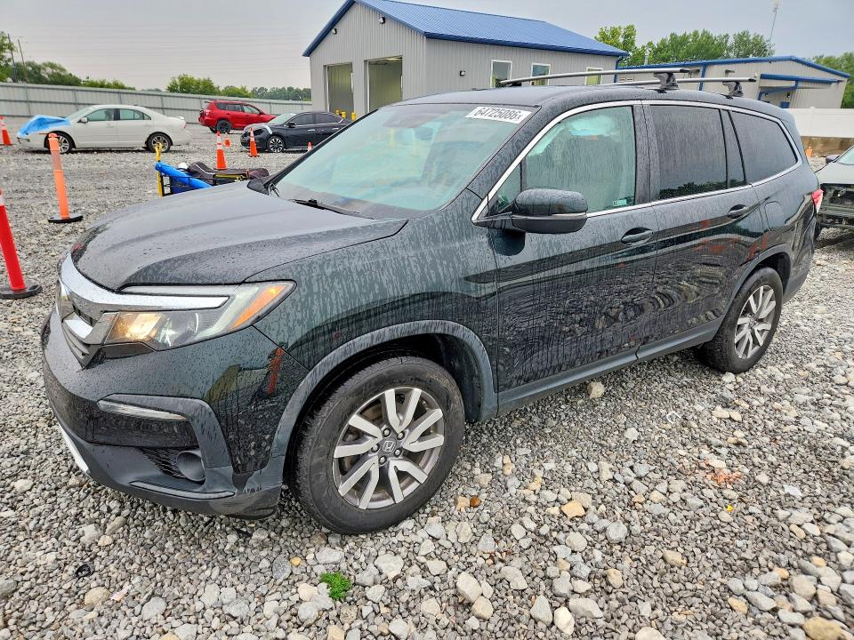 HONDA PILOT 2019 with VIN 5FNYF6H45KB049257 - Photo from auction